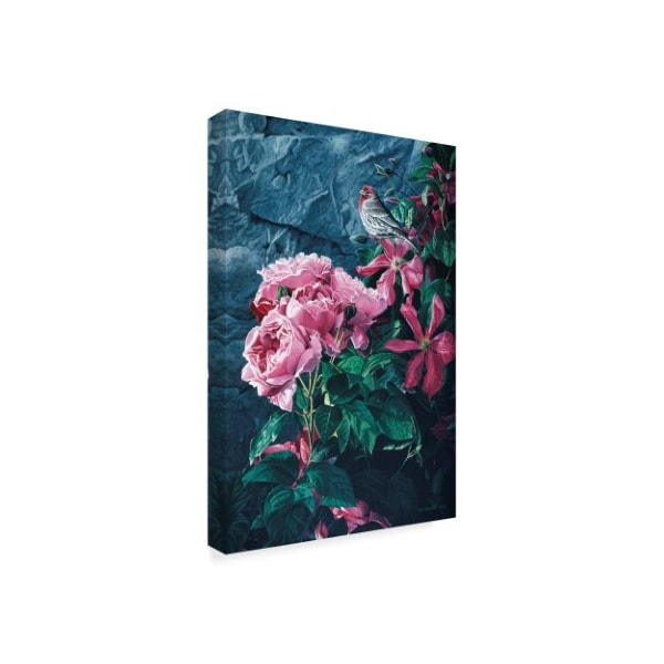 Ron Parker 'Walled Garden' Canvas Art,16x24